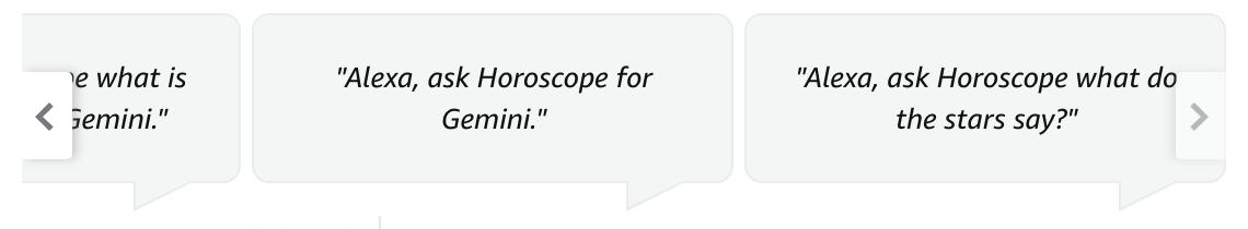 Elle Alexa skills ()