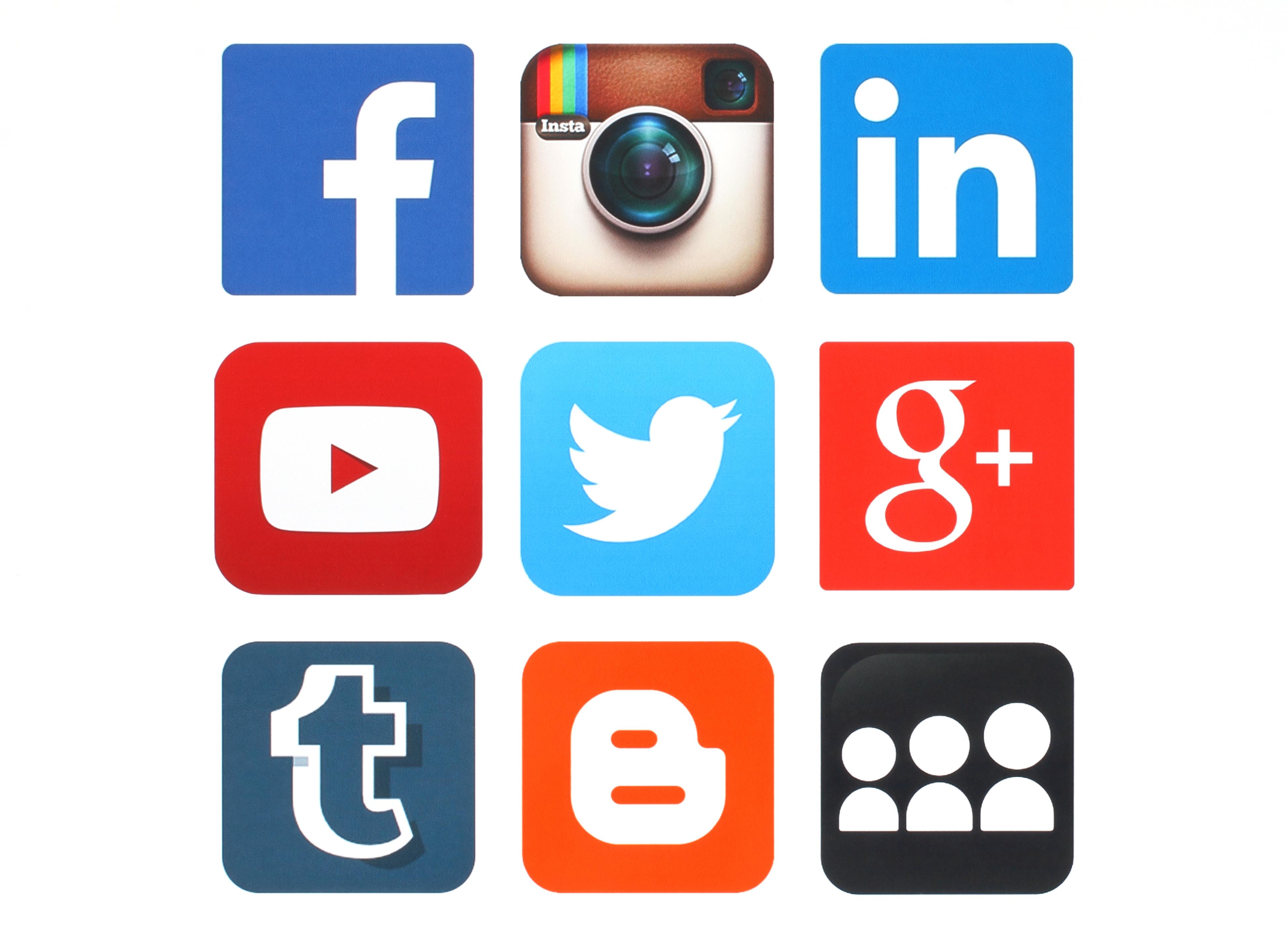 Social media icons ()