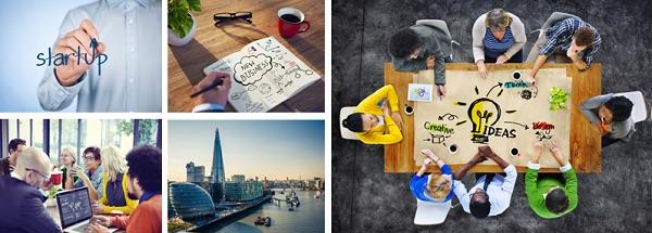London Start Up scene montage ()