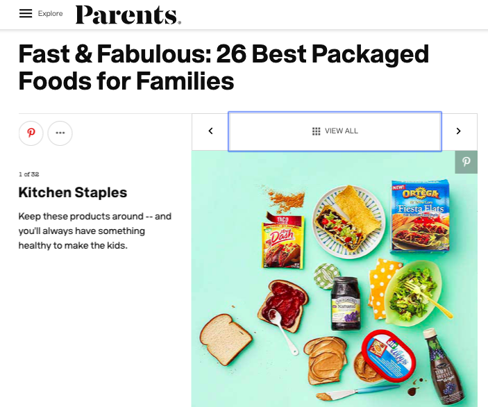 Parents Best Packaged Foods ()