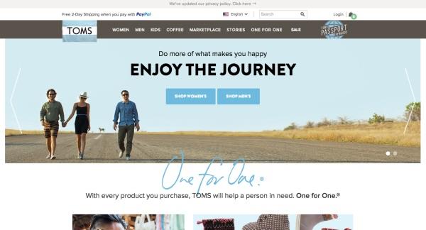 Toms enjoy the journey ()