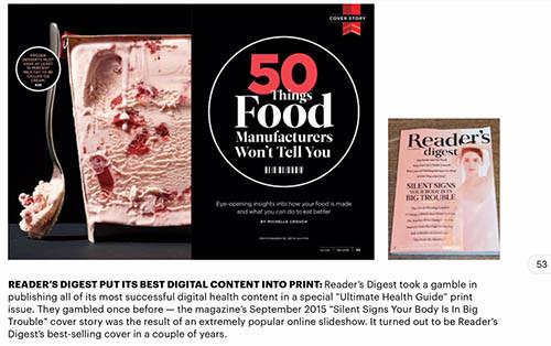 Reader's Digest Innovation ()