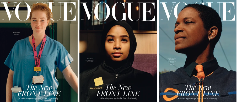 Vogue UK front line workers ()