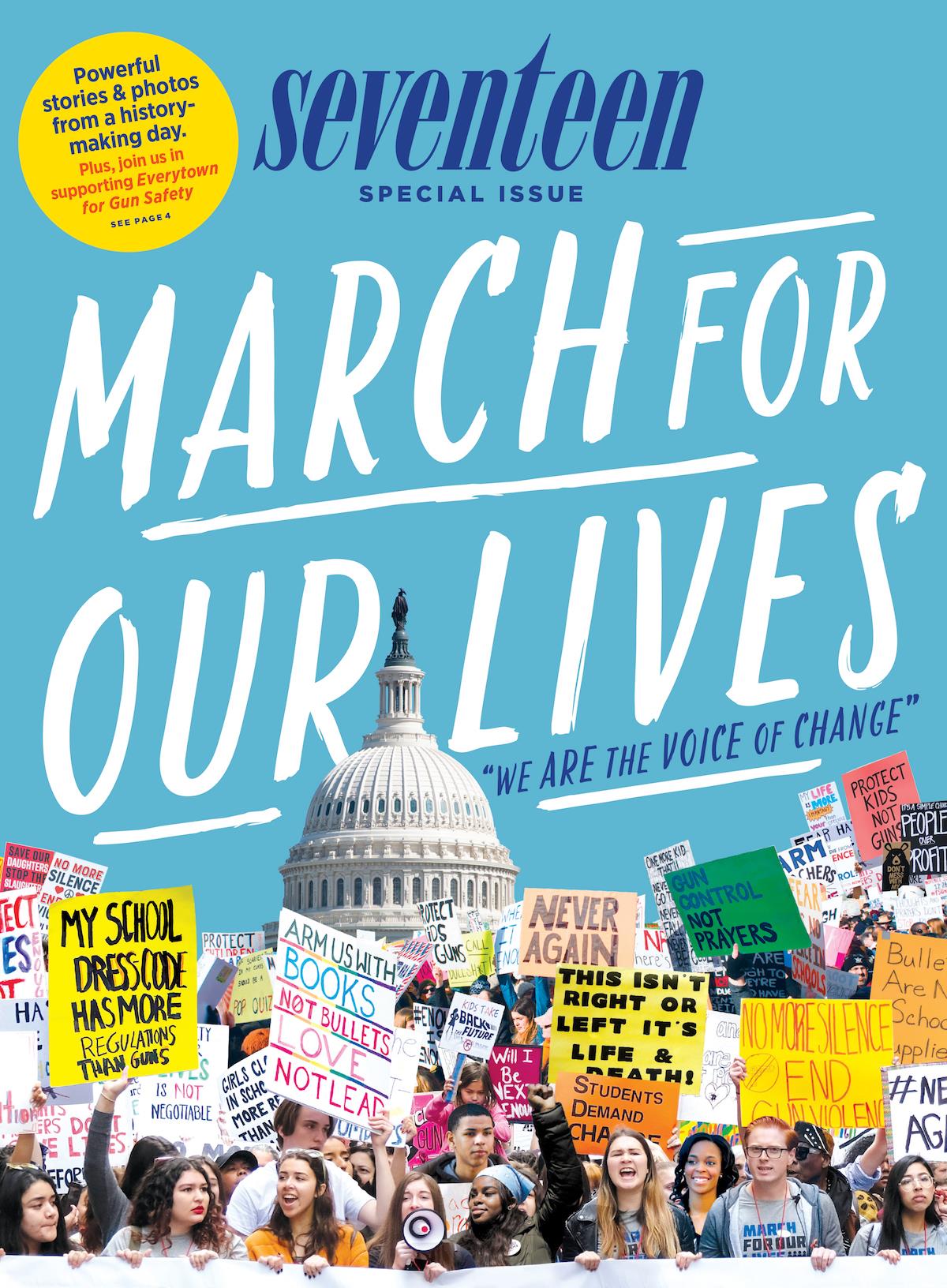 Seventeen March for our Lives issue ()