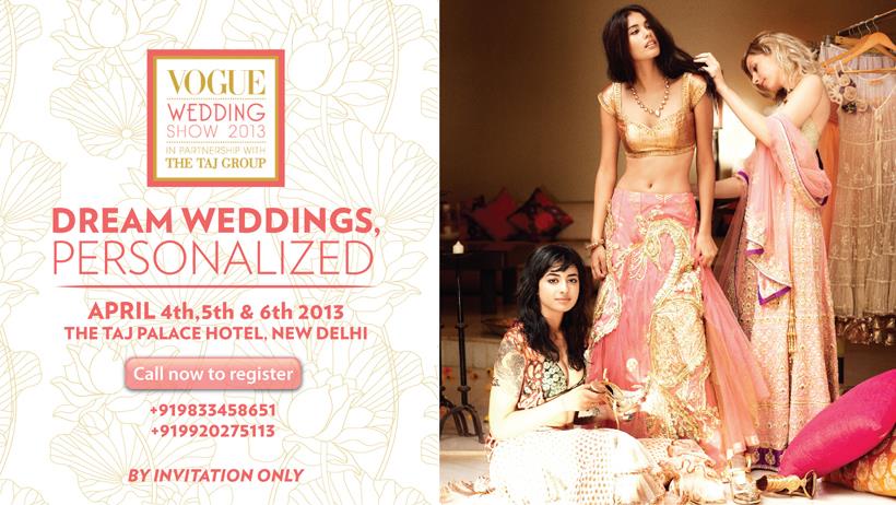 Vogue India wedding invitation ()