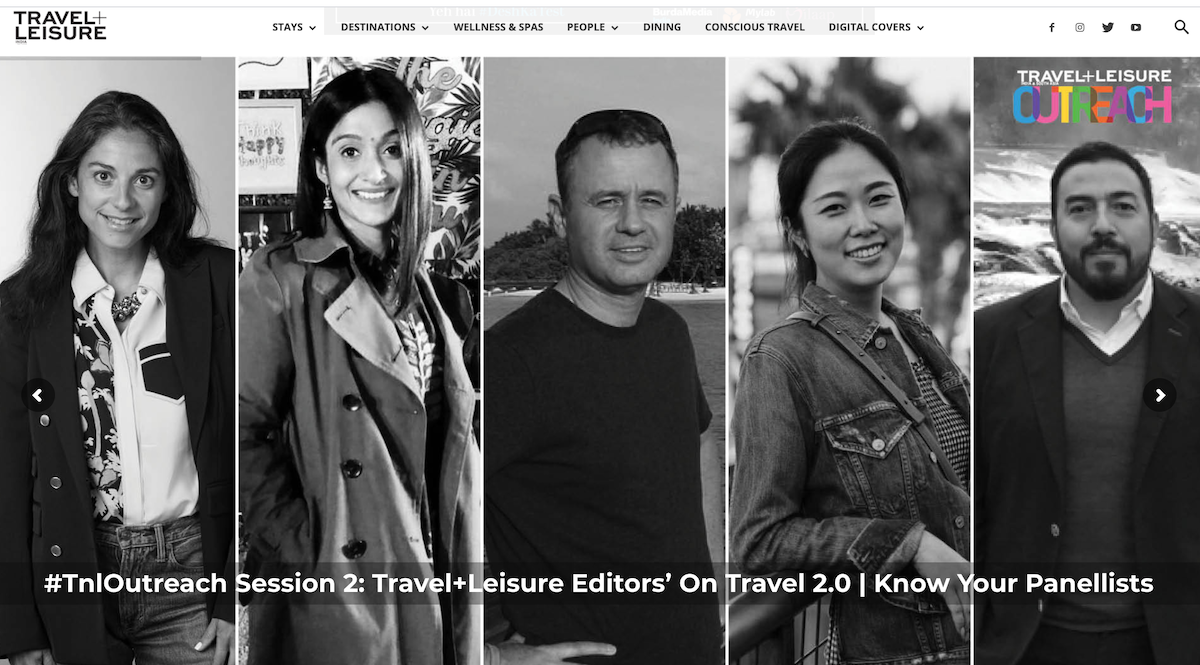 Travel + Leisure India webinar ()