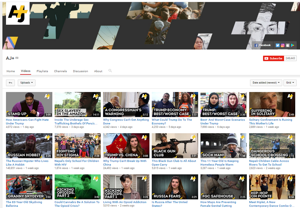 AJ+ YouTube ()
