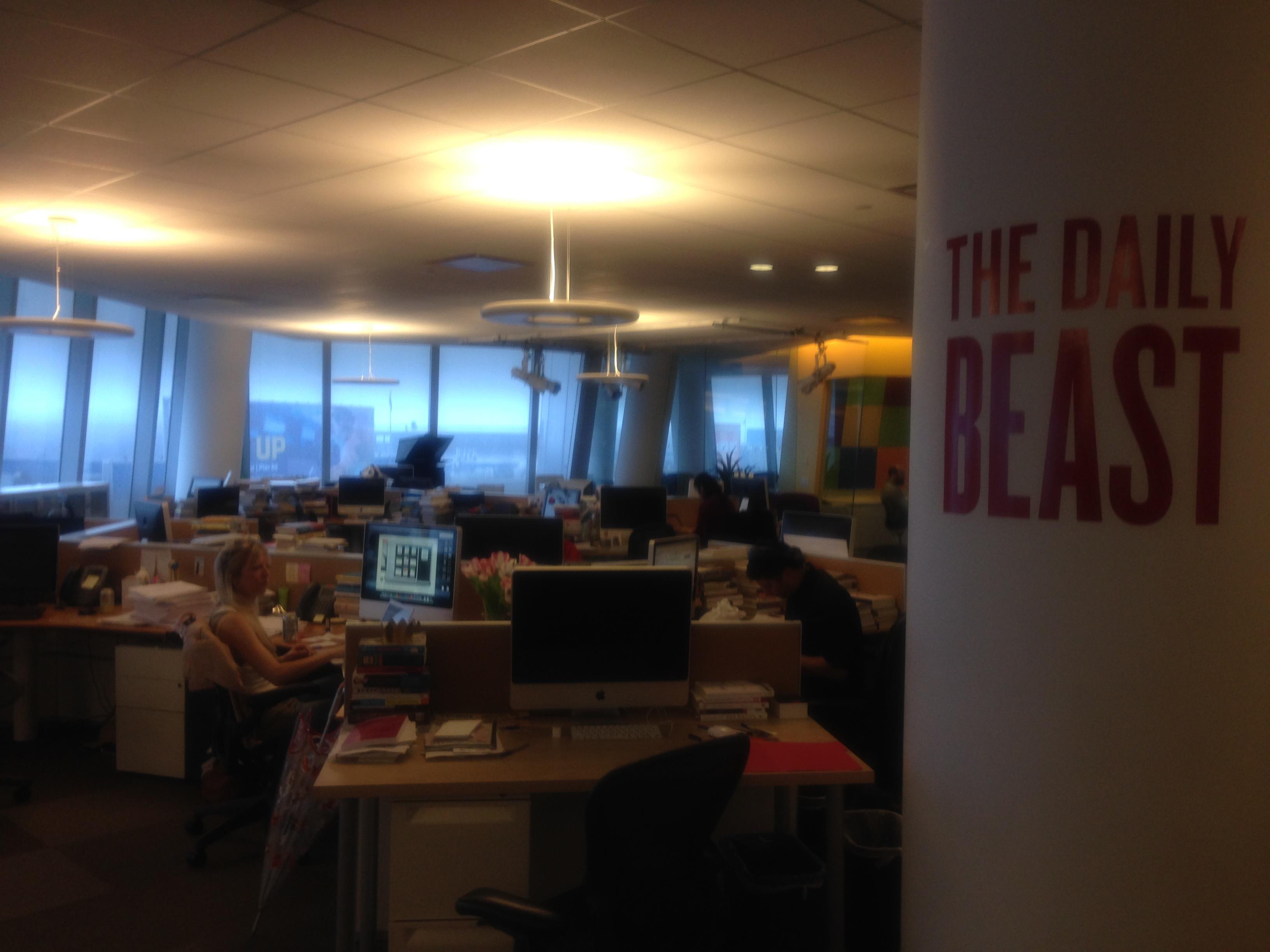 Daily Beast newsroom ()