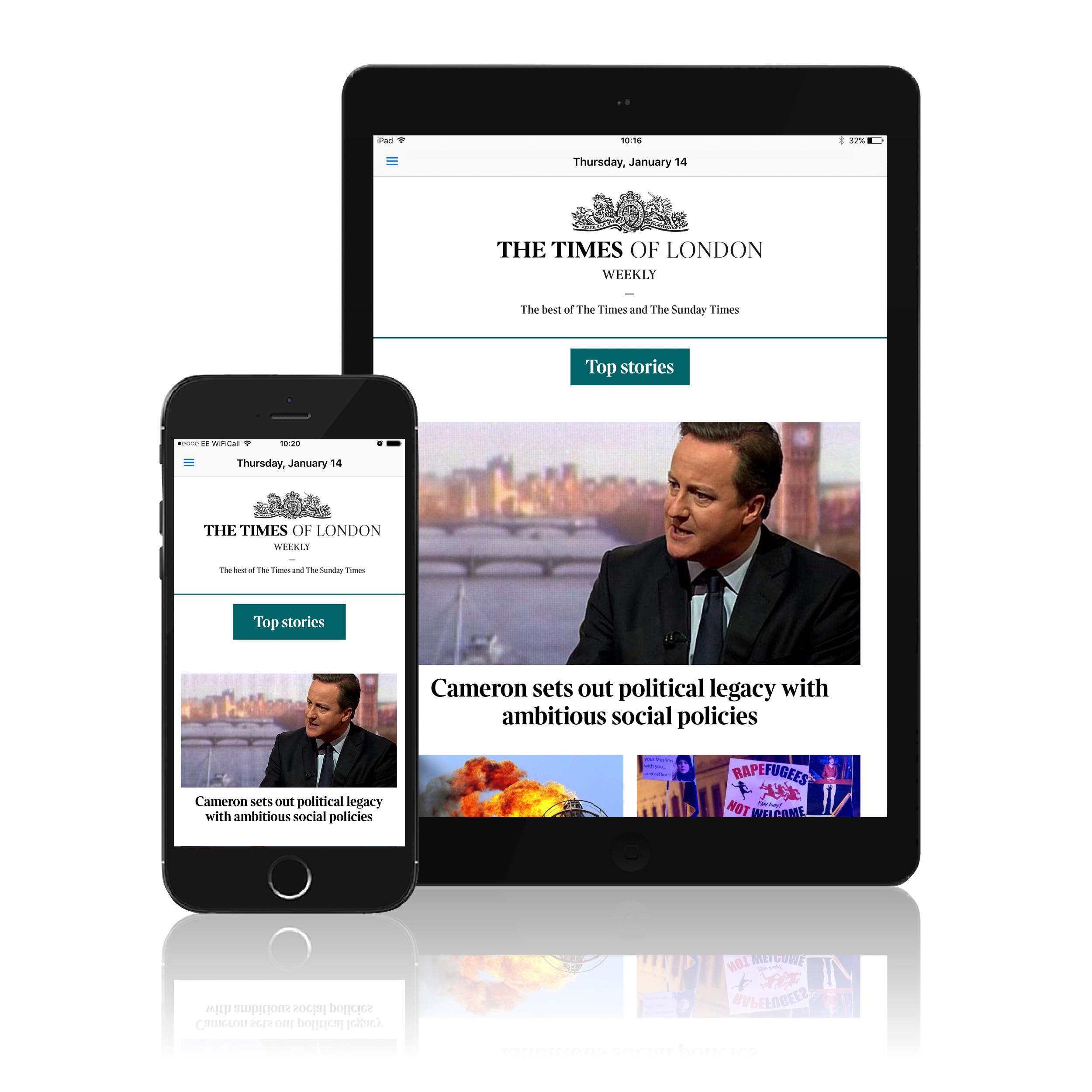 Times of London Weekly app ()