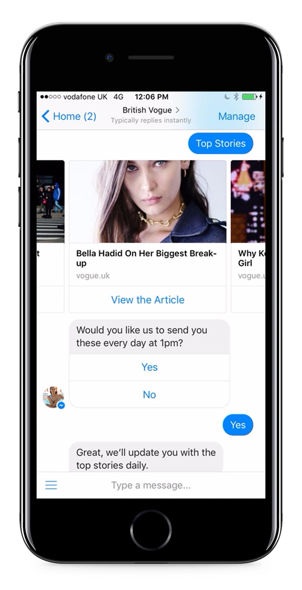 Vogue Messenger Bot ()
