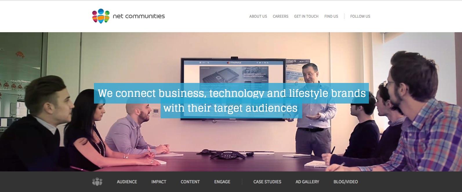 Net Communities homepage ()