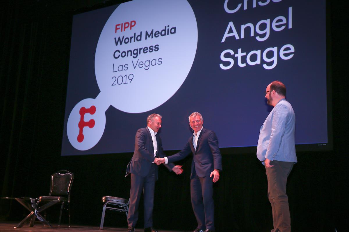 FIPP Chairman, handover FIPP Congress 2019, Las Vegas (FIPP)