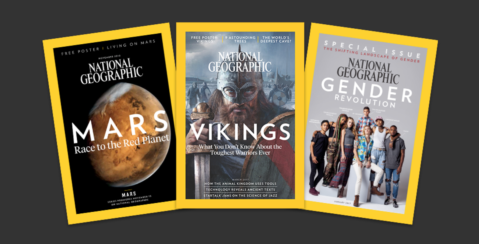 Nat Geo mags ()