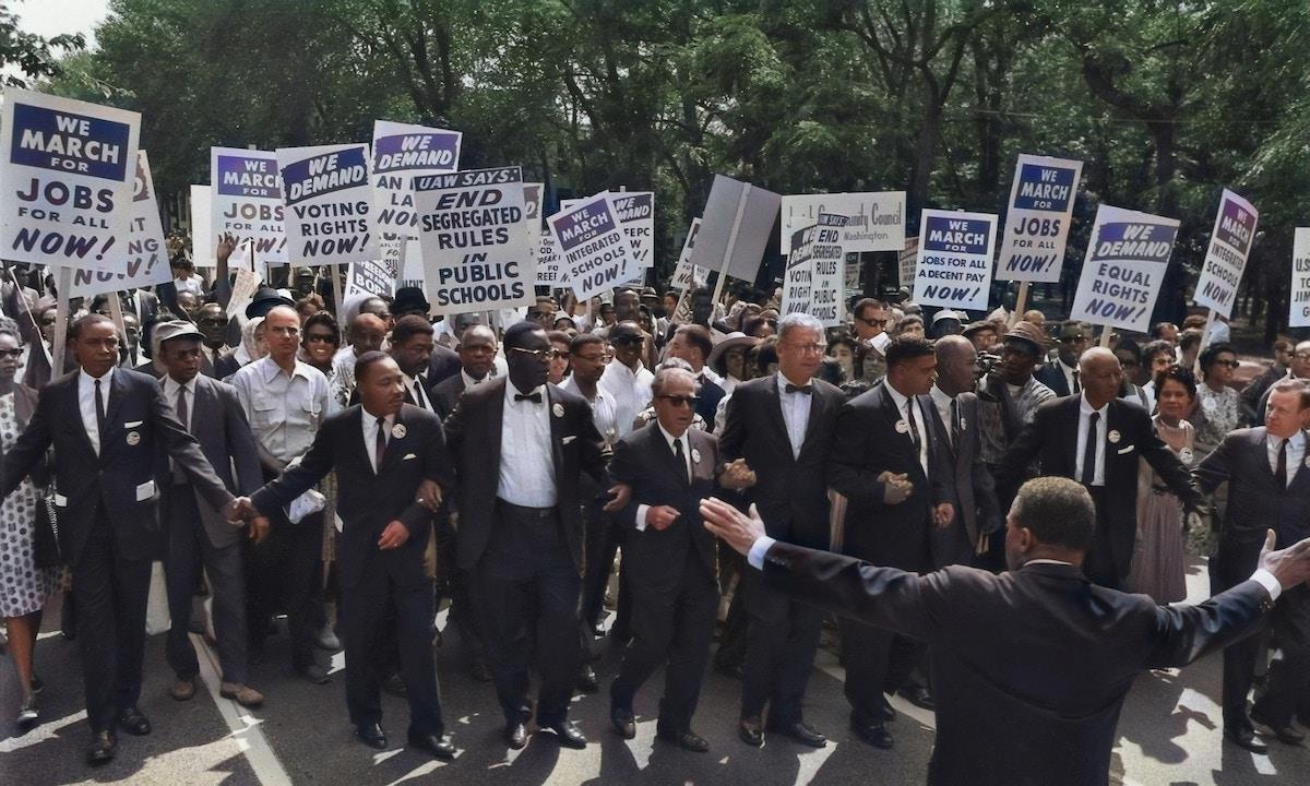 Martin Luther King march ()