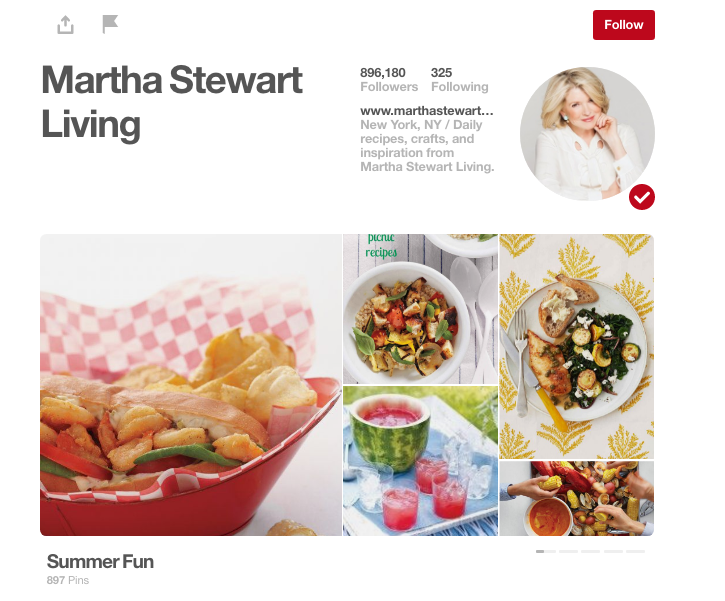 Martha Stewart Pinterest ()