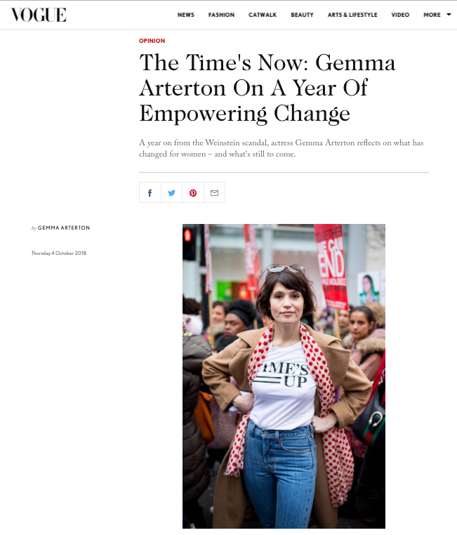 Gemma Arterton Vogue ()