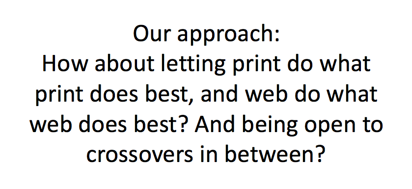 Canadian Art our approach ()