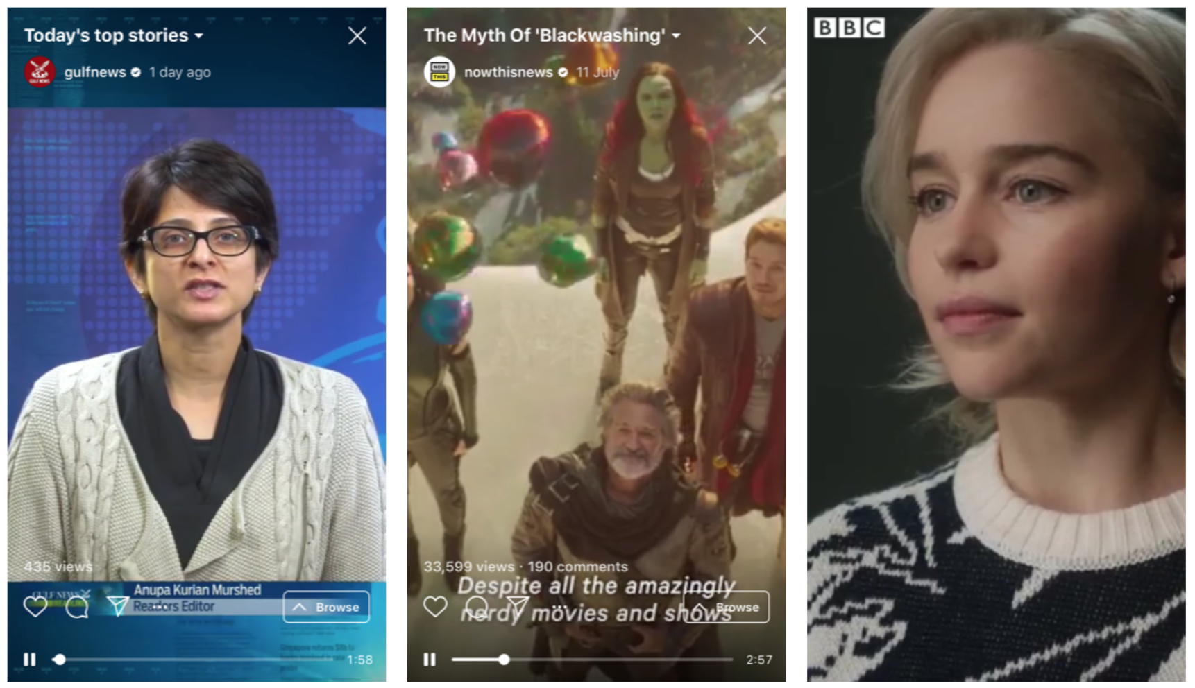 Media companies IGTV ()