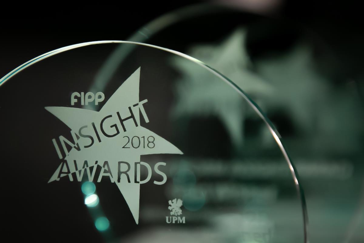 FIPP Insight awards 2018 trophy ()