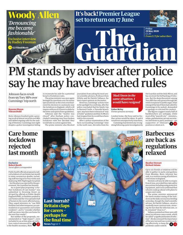 The Guardian cover ()