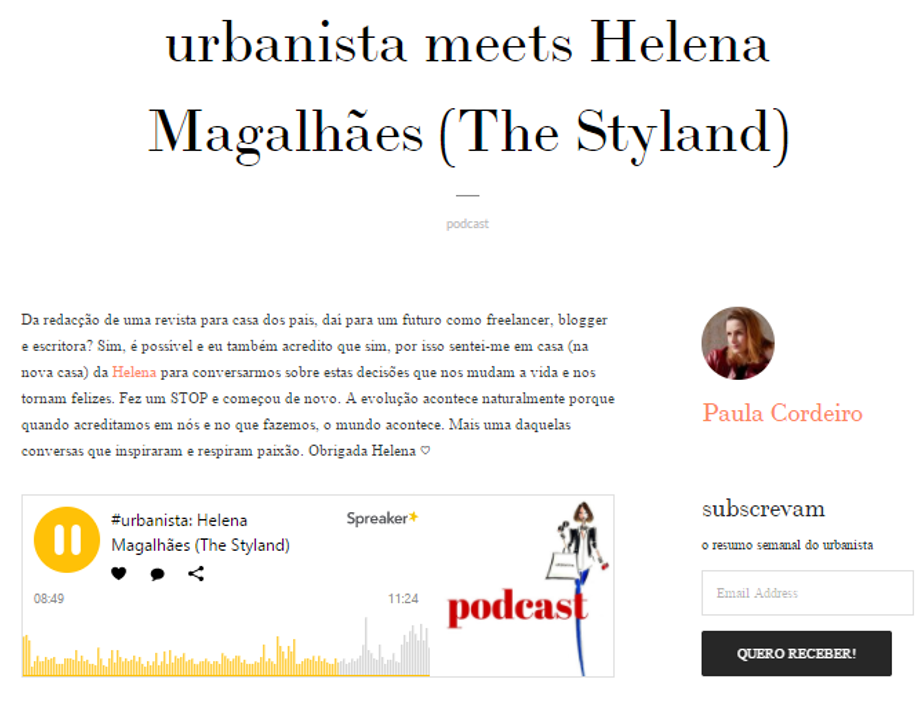 Urbanista podcast ()