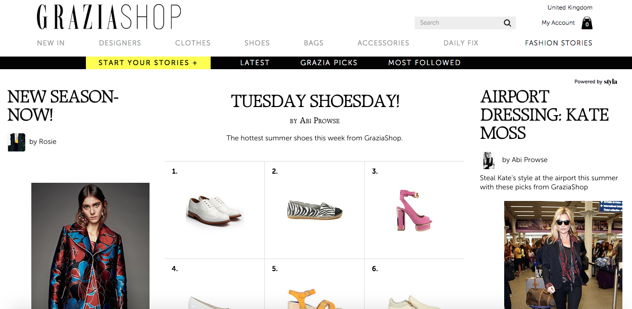 graziashop fashion stories ()