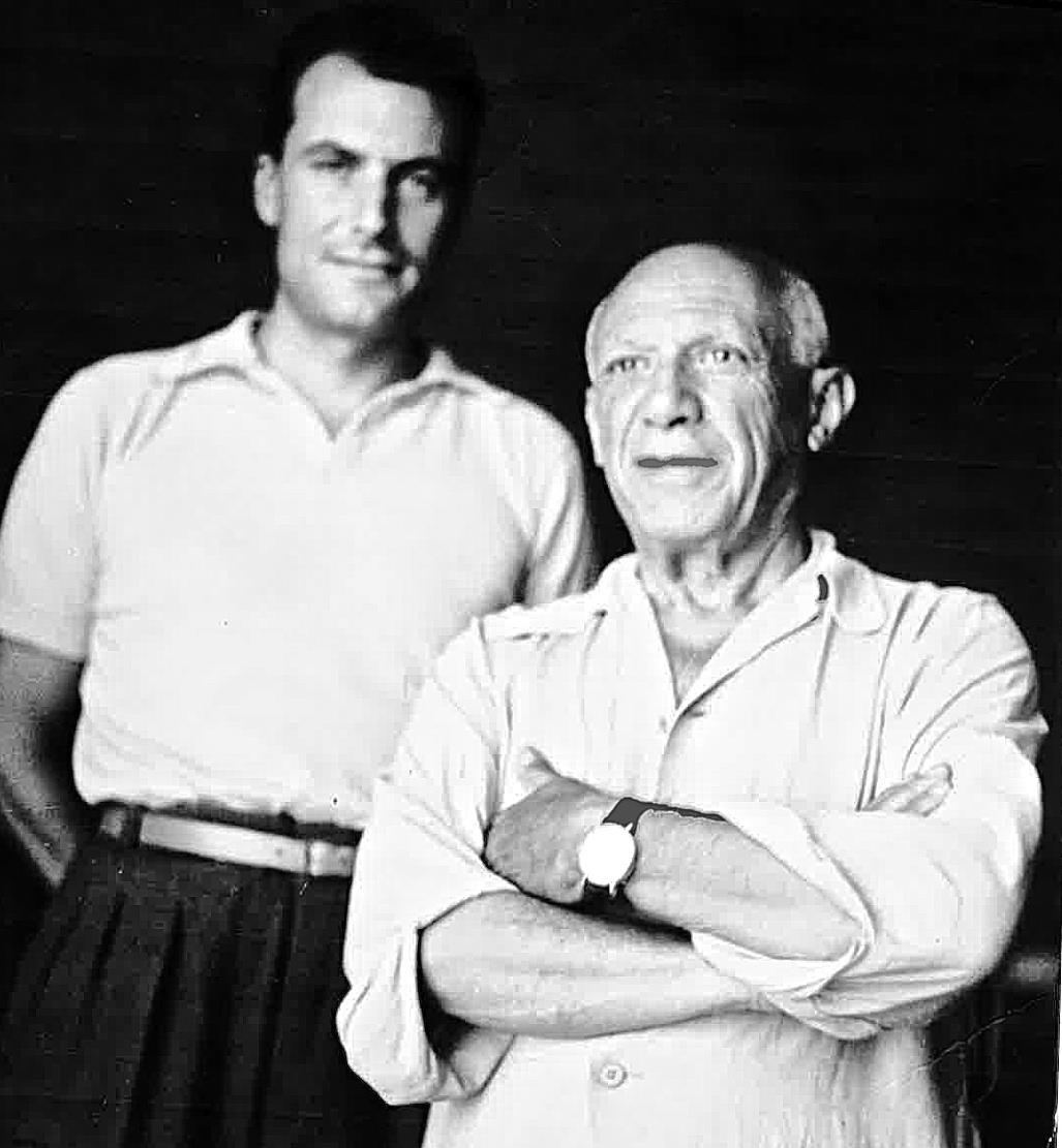 Pablo Picasso and Marc Lamuniere ()