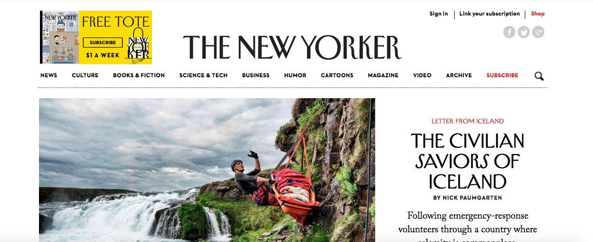 Can’t finish a New Yorker story online? The magazine will now send you