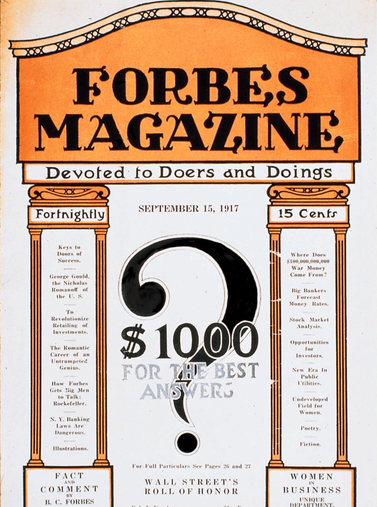 Forbes 1st issue ()