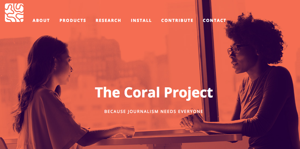 The Coral Project Home ()