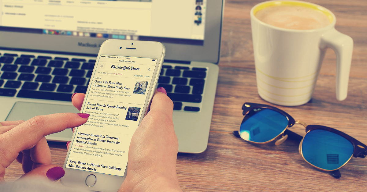 Mobile reading header ()