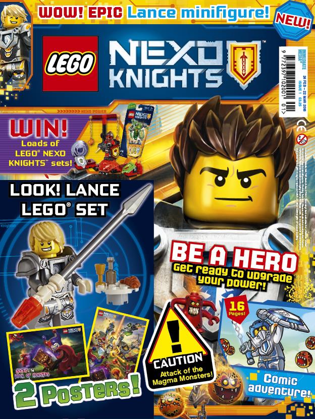 Lego Nexo Knights cover ()